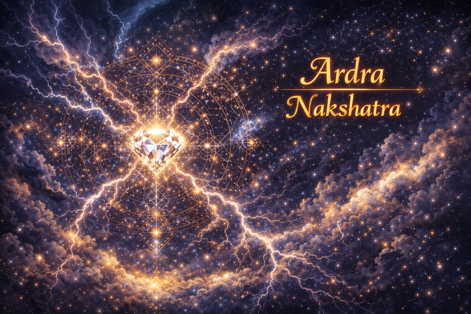 アールドラー  ナクシャトラとは？性格・特徴・神話をインド占星術で解説【Ardra】