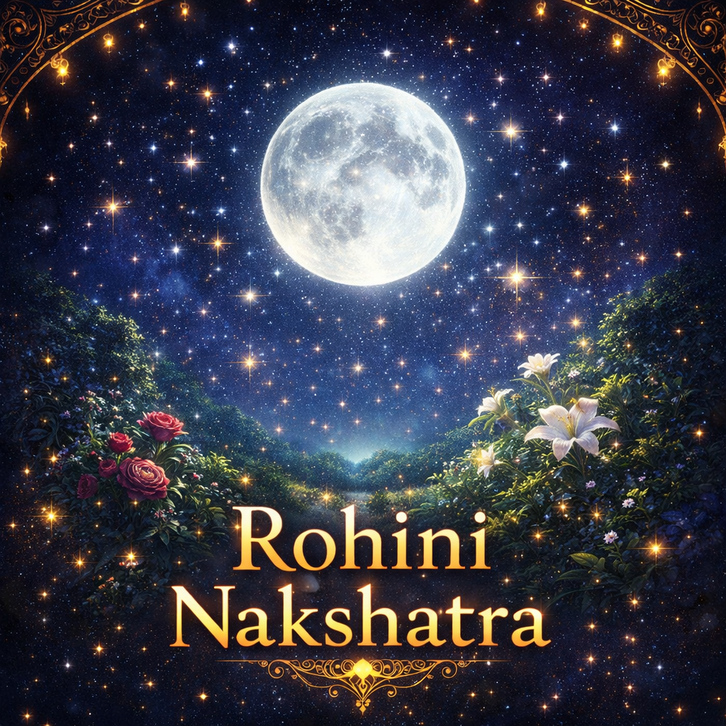 ローヒニー  ナクシャトラとは？性格・特徴・神話をインド占星術で解説【Rohini】